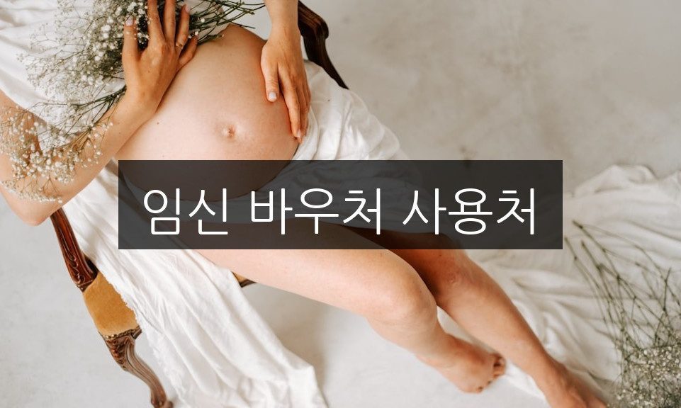 임신 바우처 사용처, 5가지 필수 정보 총정리