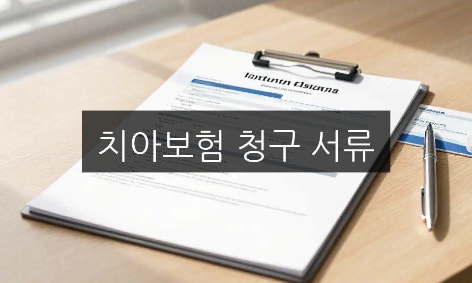 치아보험 청구 서류, 회사별 준비 방법 완벽 정리