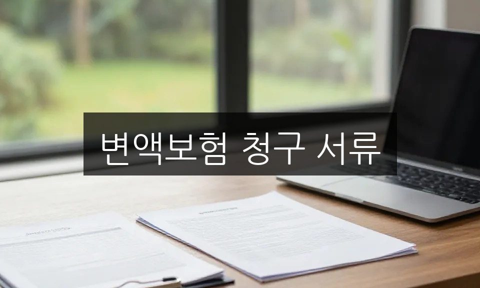 변액보험 청구 서류, 생명보험사별 준비 방법 완벽 정리