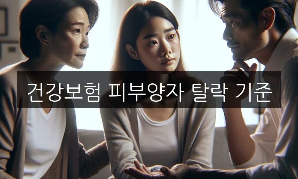건강보험 피부양자 탈락 기준, 소득과 재산 요건 총정리