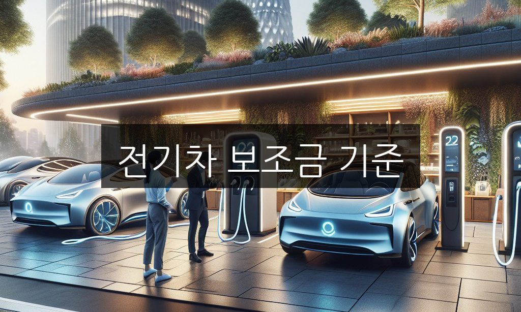 전기차 보조금 기준 차종별 지원금액 완벽 정리