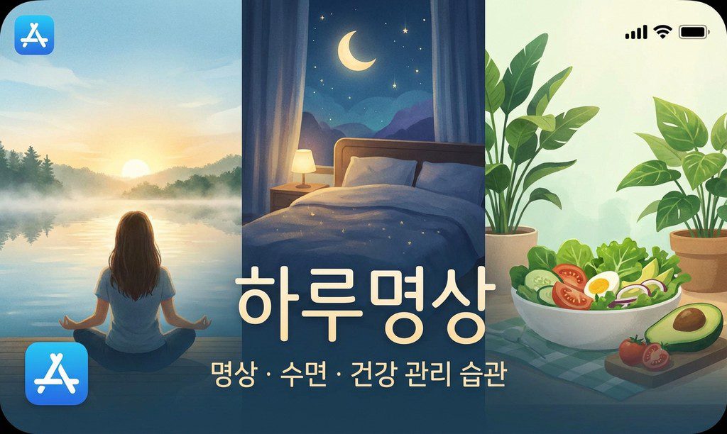 하루명상 – 명상, 수면, 건강 관리 습관 – 오늘만 무료 (iOS 앱 $1.00→무료)