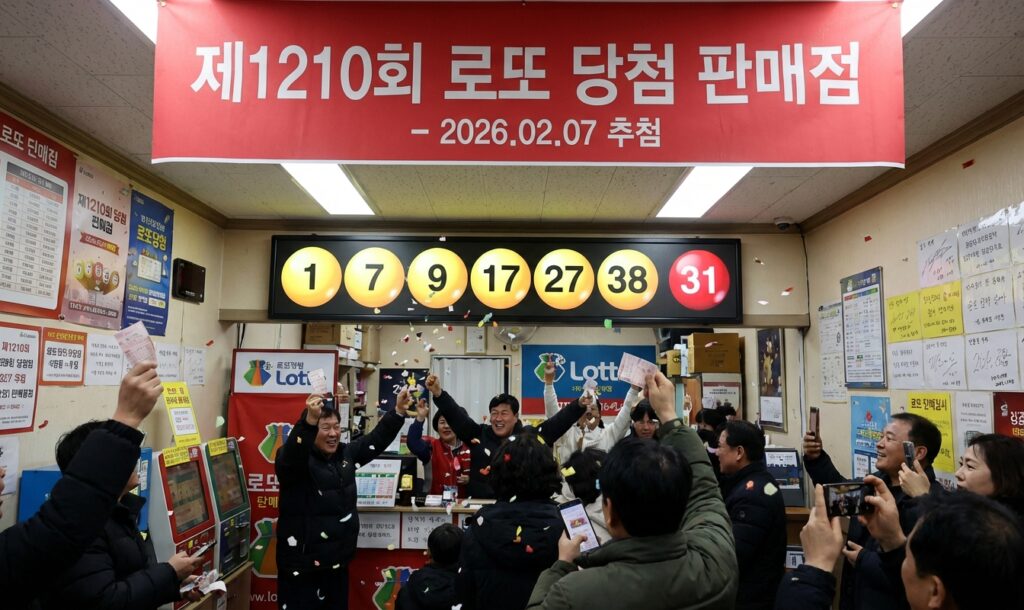1210회 로또 명당 당첨 판매점