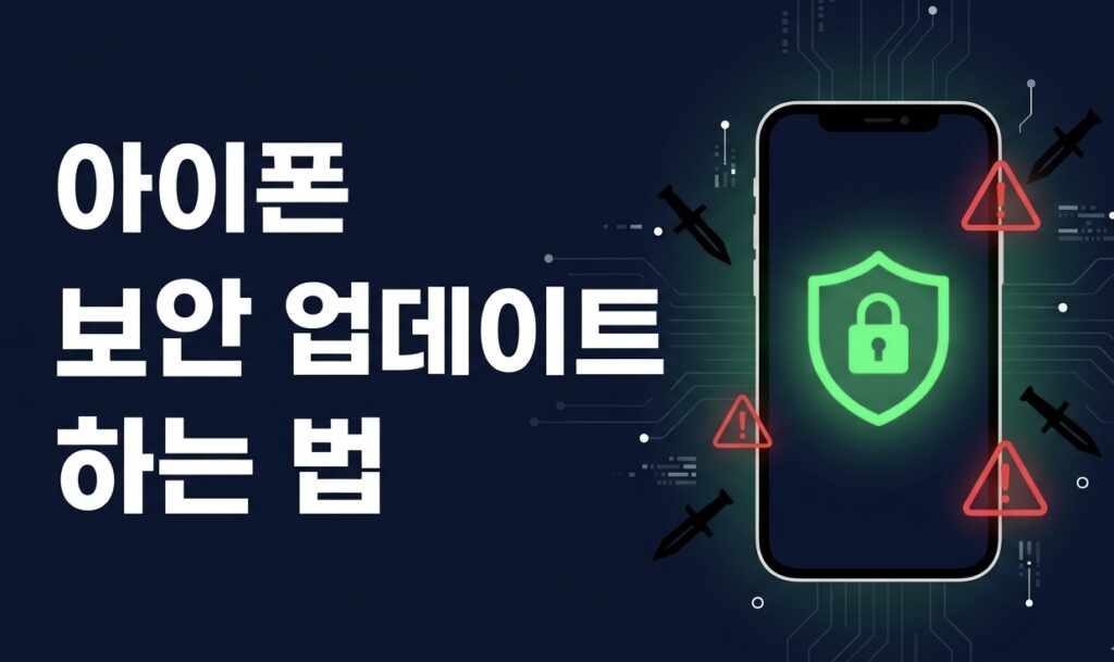 아이폰 보안 업데이트 하는 법 – DarkSword 해킹 대응 iOS 18.7.7 설정 가이드 (2026)