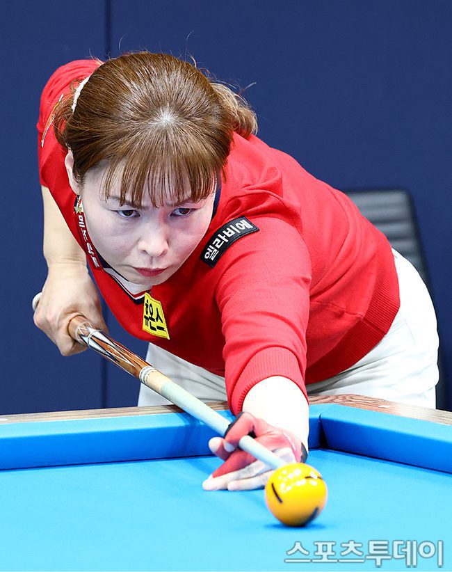 ST포토 | 이신영 집중 호소, 경기 집중력의 비결은?